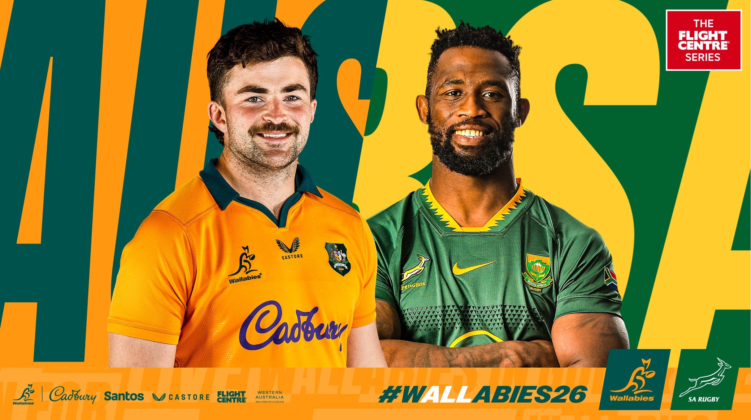 Wallabies v Springboks (The Flight Centre Series)