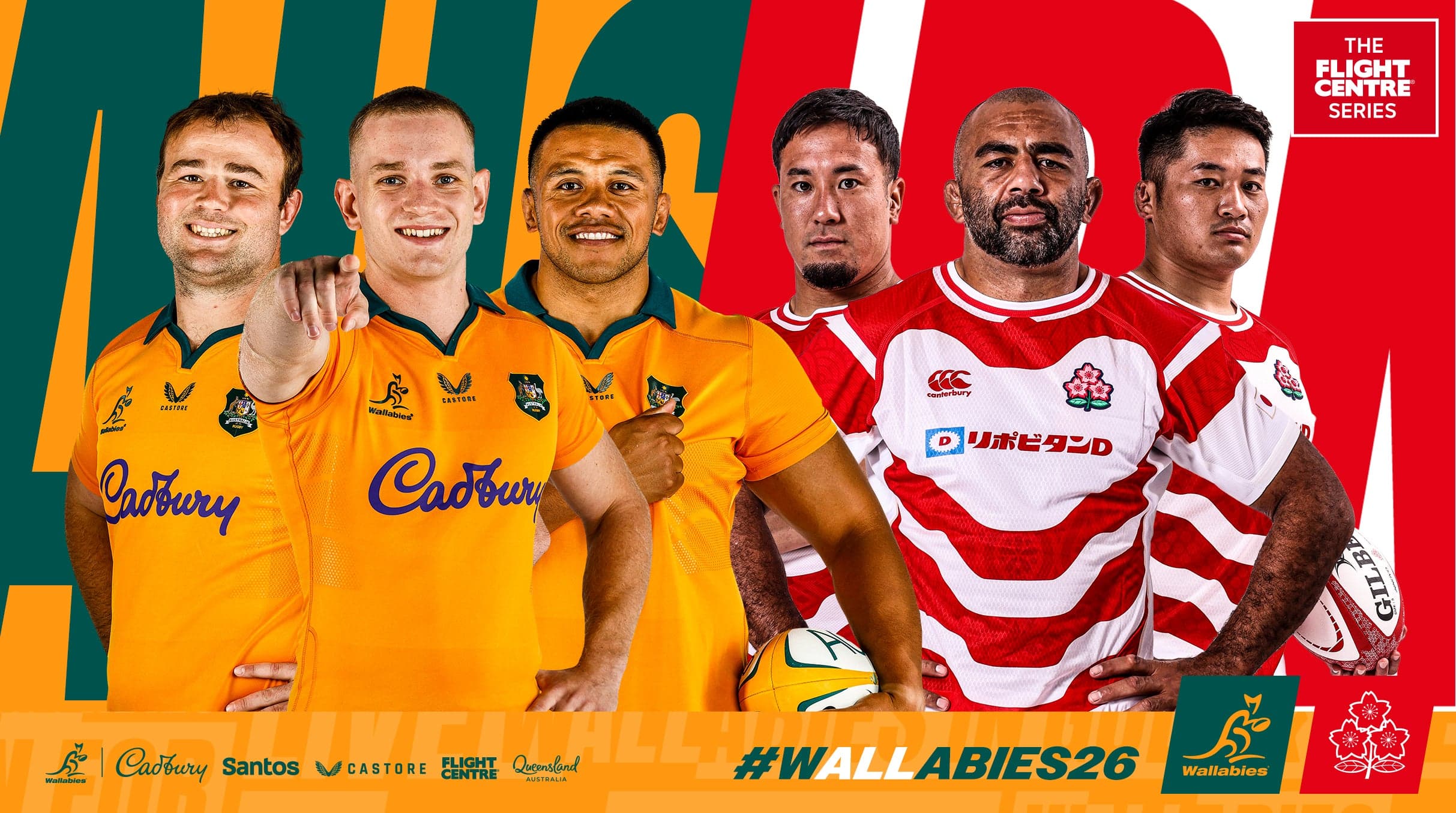 Wallabies v Japan (The Flight Centre Series)