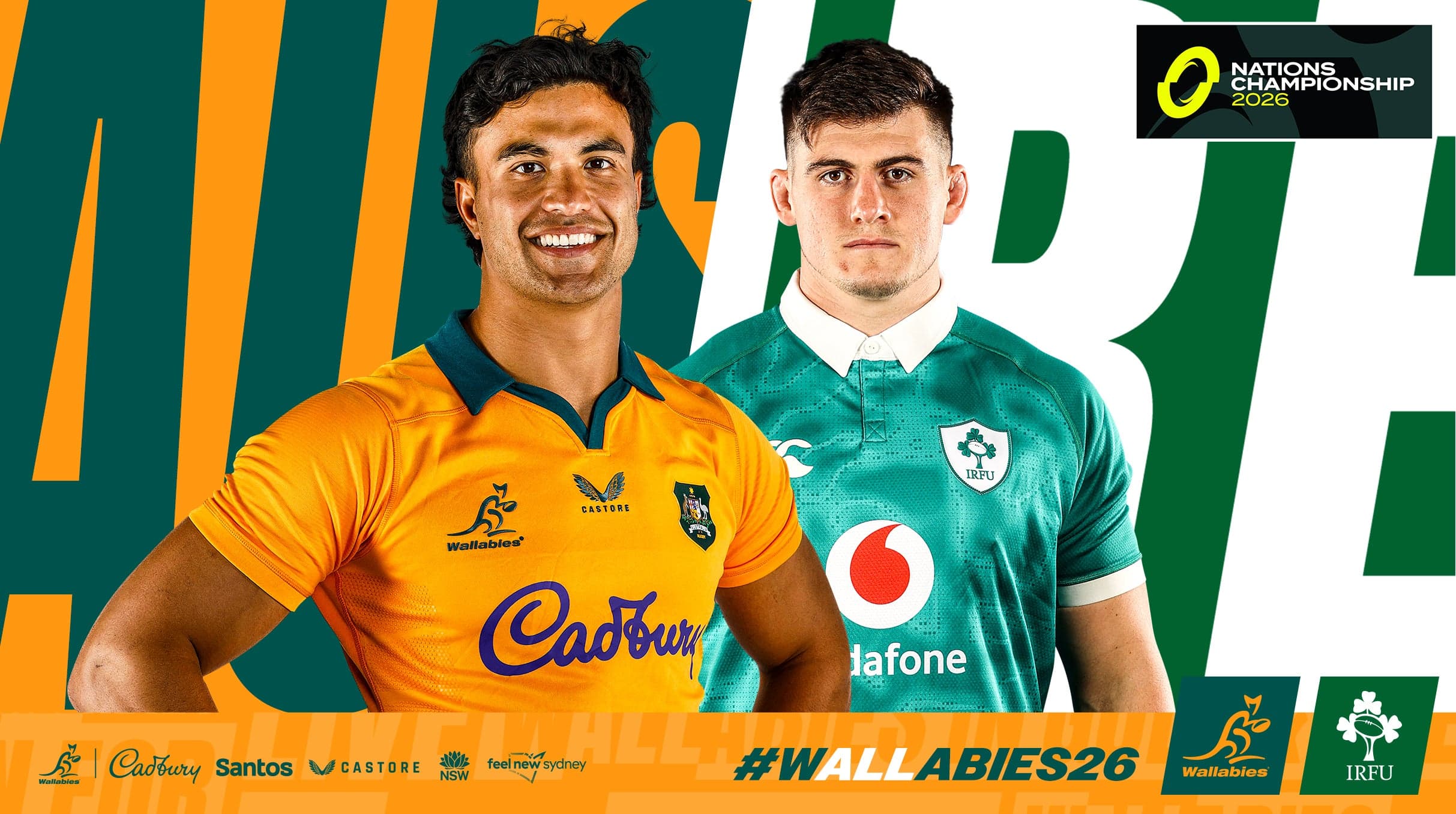Wallabies v Ireland (Nations Championship)